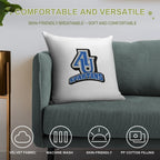 Aurora University Spartans Soft Reinforced Edging Throw Pillow