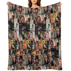 Charlie Puth Collage Velvety-soft Throw Blanket