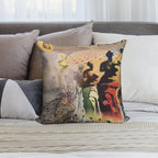 The Hallucinogenic Toreador-Salvador Dali Soft Ultra-Soft Texture Throw Pillow