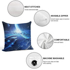 Mass Effect Normandy SR2 Soft Ultra-Soft Texture Throw Pillow