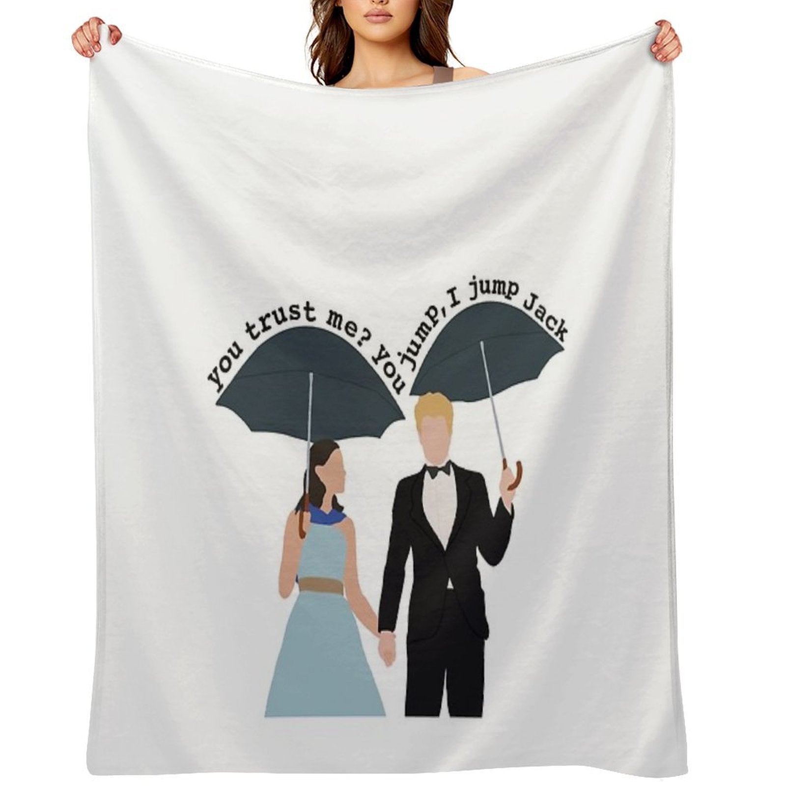 You Jump I Jump Jack Quick-dry Throw Blanket