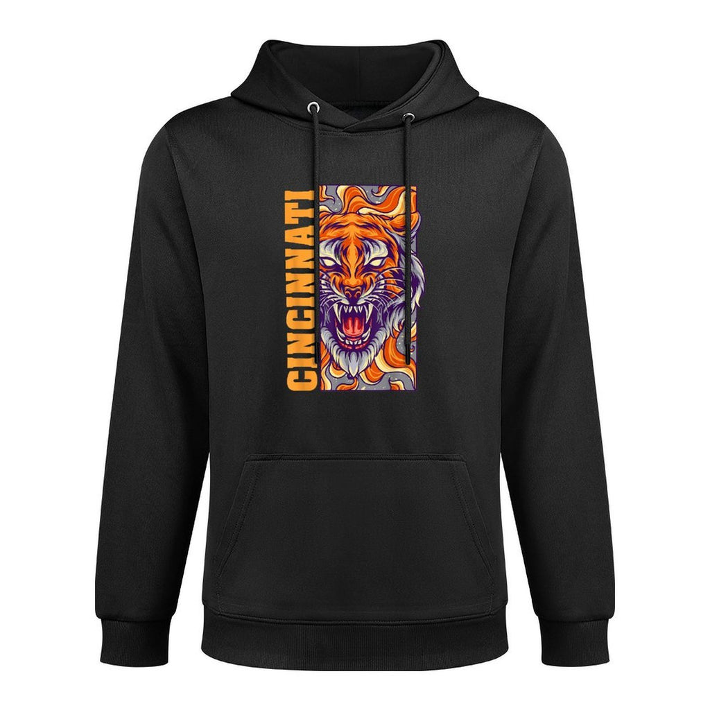 Growling Bengal Tiger Shape Retention Hoodie
