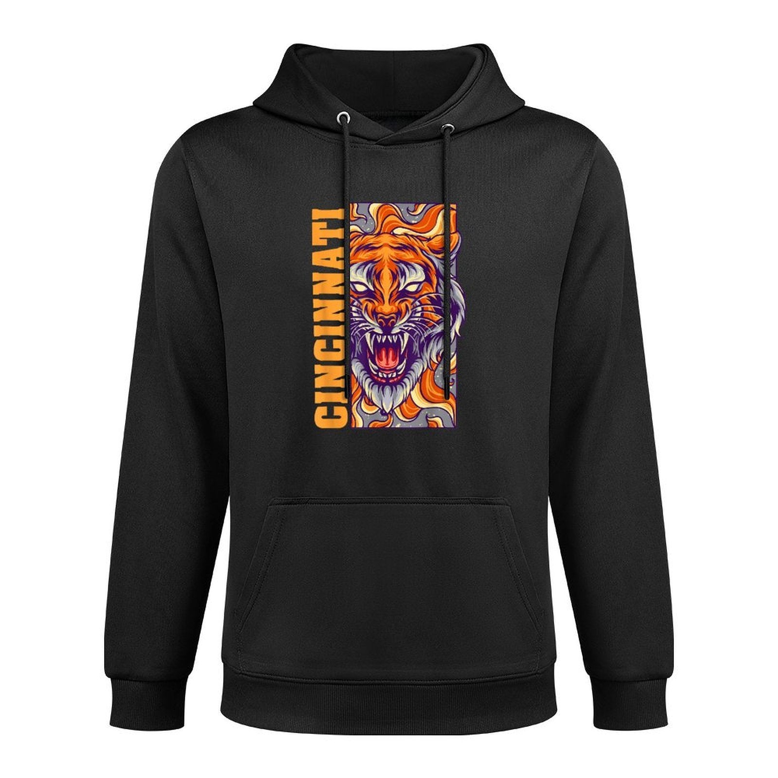 Growling Bengal Tiger Shape Retention Hoodie