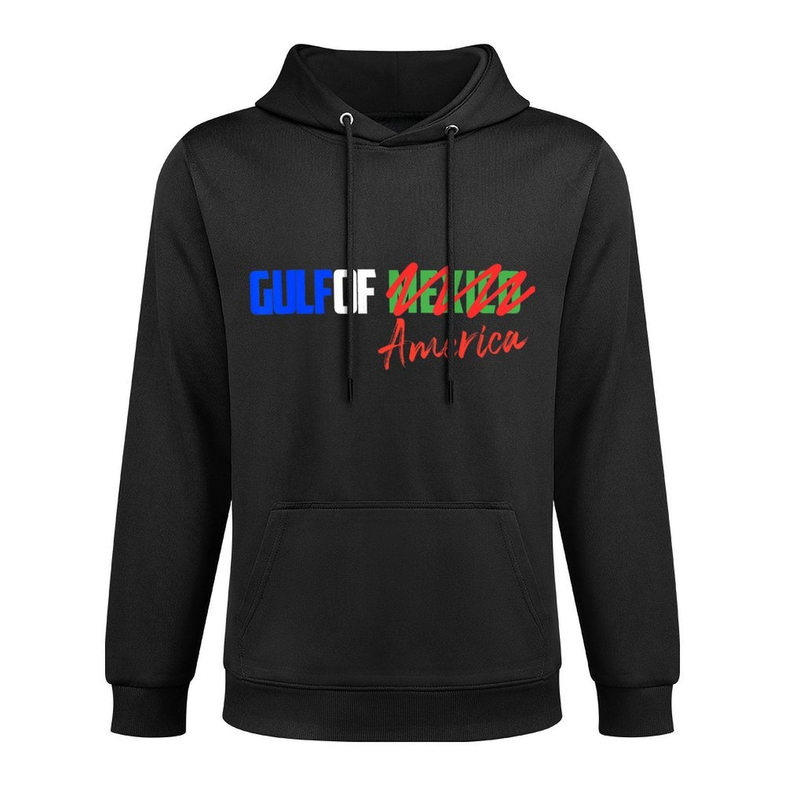 Gulf Of USA America  United States Of America Patriotic Moisture-Wicking Hoodie