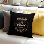 How Is Your Blanquette Oss 117 Cult Movie Replica Soft Short Plush Fabric Throw Pillow