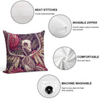 EFFLORESCENCE Soft Multiple Sizes Throw Pillow
