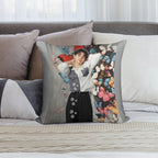 Mix in Moonlight Chicken Soft Home Decor Throw Pillow