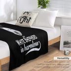 White German Shepherd Tshirt White German Shepherd Dog Shirt Tee Eco-conscious Throw Blanket