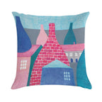 STOKE ON TRENT SERIES Soft Durable Construction Throw Pillow