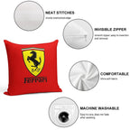F1 TOP SPEED Soft Anti-Pilling Throw Pillow