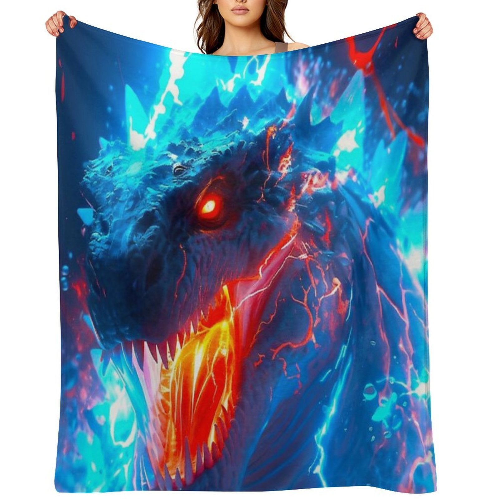 Godzilla 003 Durable Throw Blanket