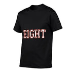 8th Birthday Baseball Boy Eight Year Old Baseball Player  Lightweight T-Shirt