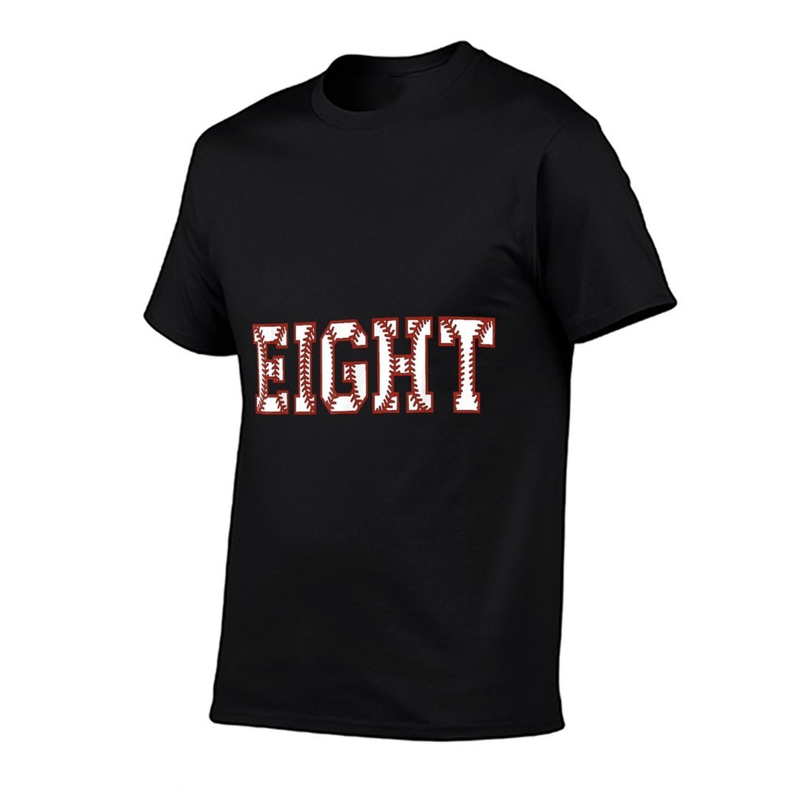 8th Birthday Baseball Boy Eight Year Old Baseball Player  Lightweight T-Shirt