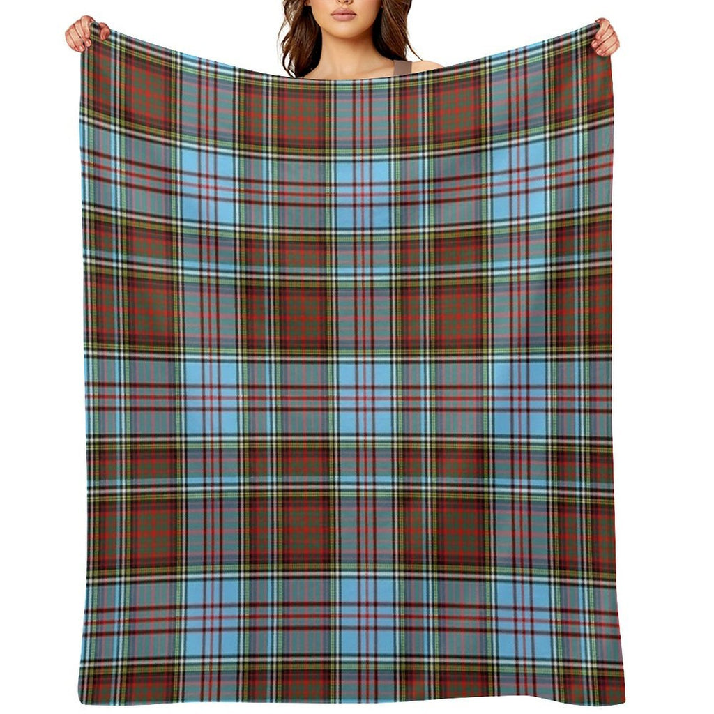 Clan Anderson Ancient Tartan Wrinkle-free Throw Blanket