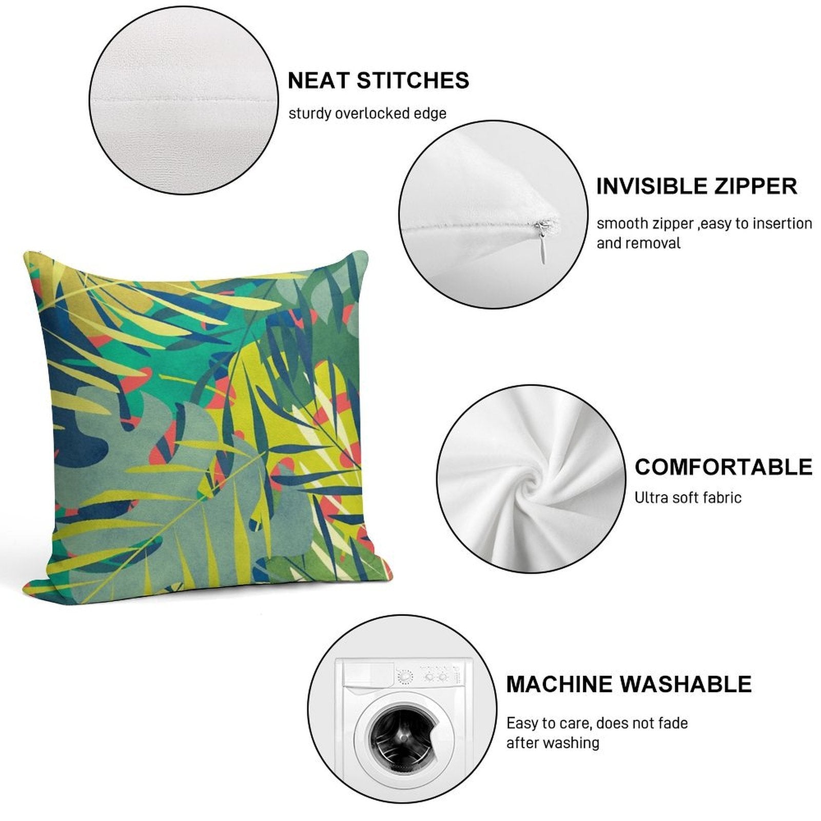 Eden Soft Easy Maintenance Throw Pillow