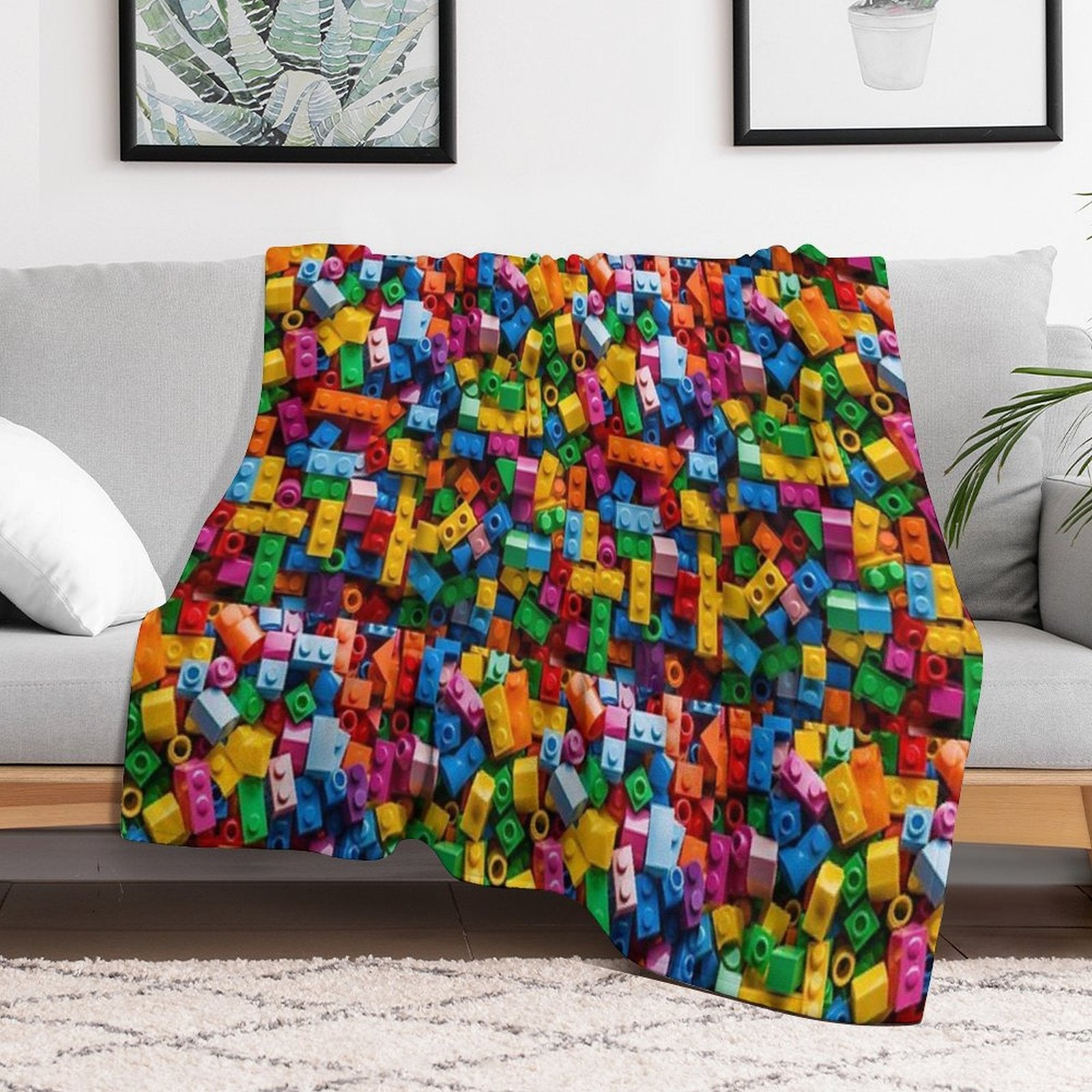 Texture 2 Sustainable Throw Blanket