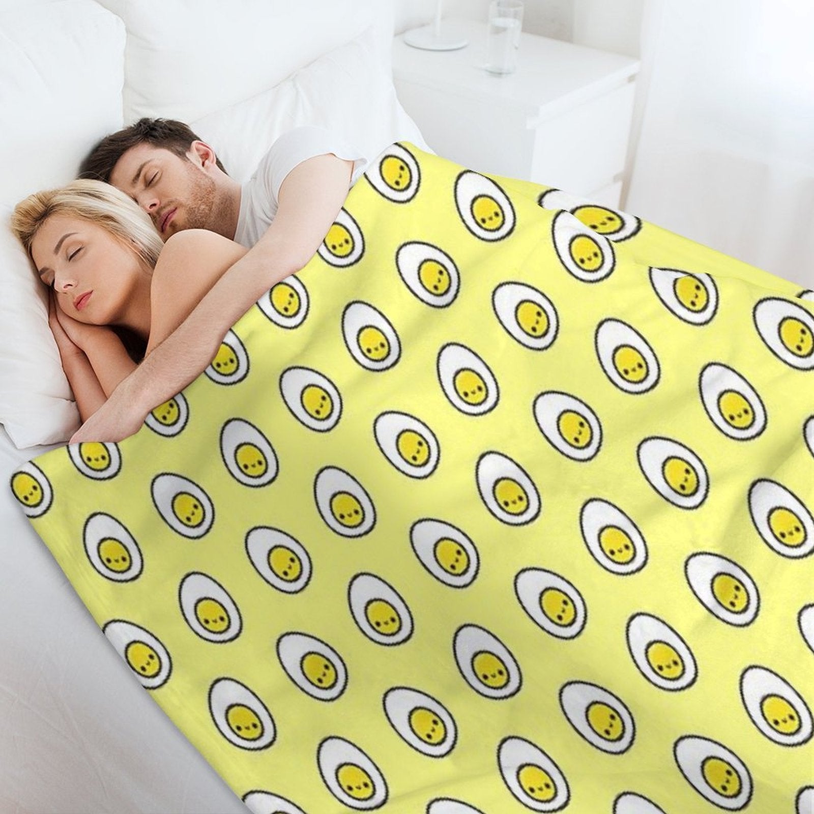 Yummy Egg Compact Throw Blanket