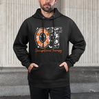 Spooky Occupational Therapy Therapist Halloween Funny OTA OT Layering Staple Hoodie