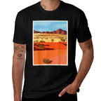 Desert Wasteland Landscape  Slim-fit Cut T-Shirt