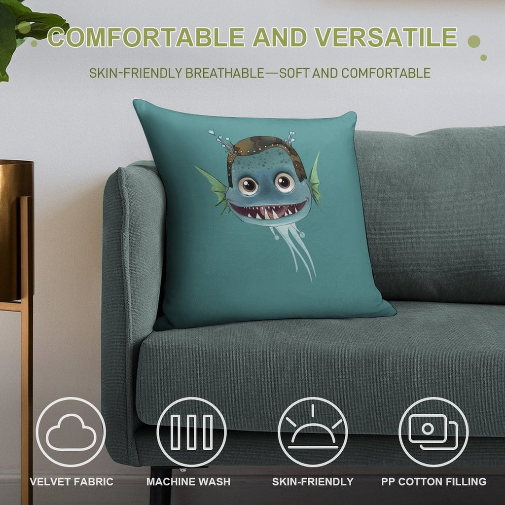 Minion Soft High-Density Material Throw Pillow