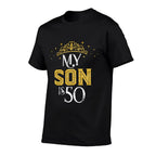 My Son Is 50 Years Old 1973 50th Birthday Gifts  Slim-fit Cut T-Shirt