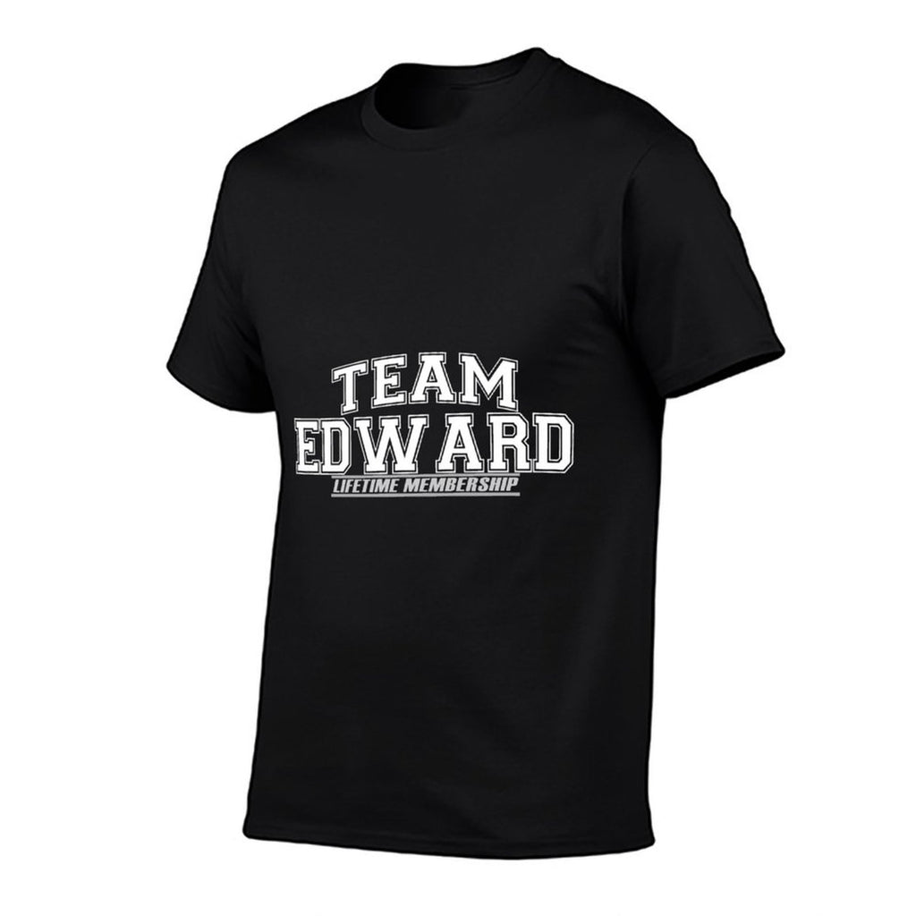 Team Edward  First Name Family Reunion Gift  Heathered Texture T-Shirt