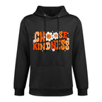 Choose Kindness Retro Be Kind Inspirational Unity Day Breathable Fabric Hoodie