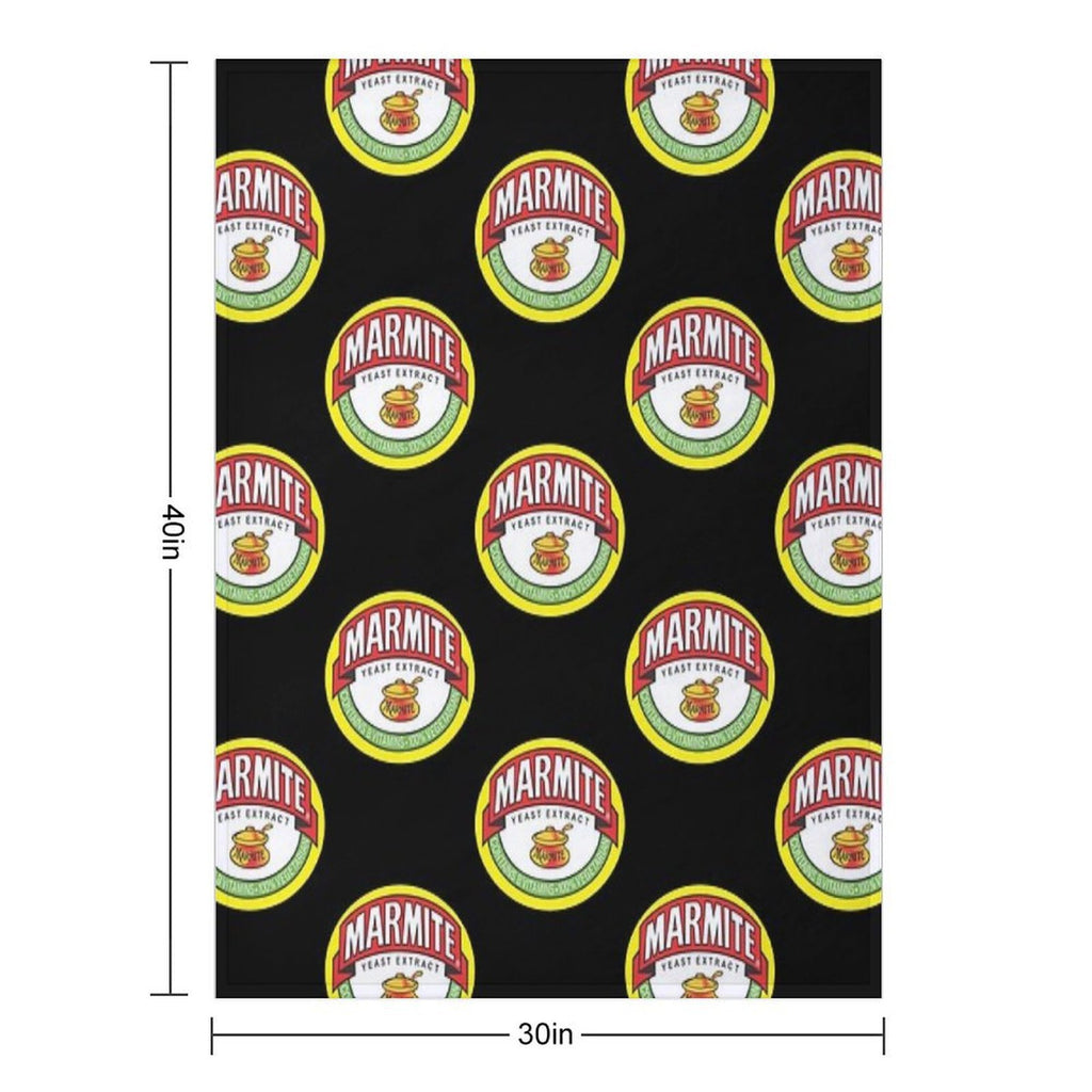 Marmite Logos Multi-functional Throw Blanket