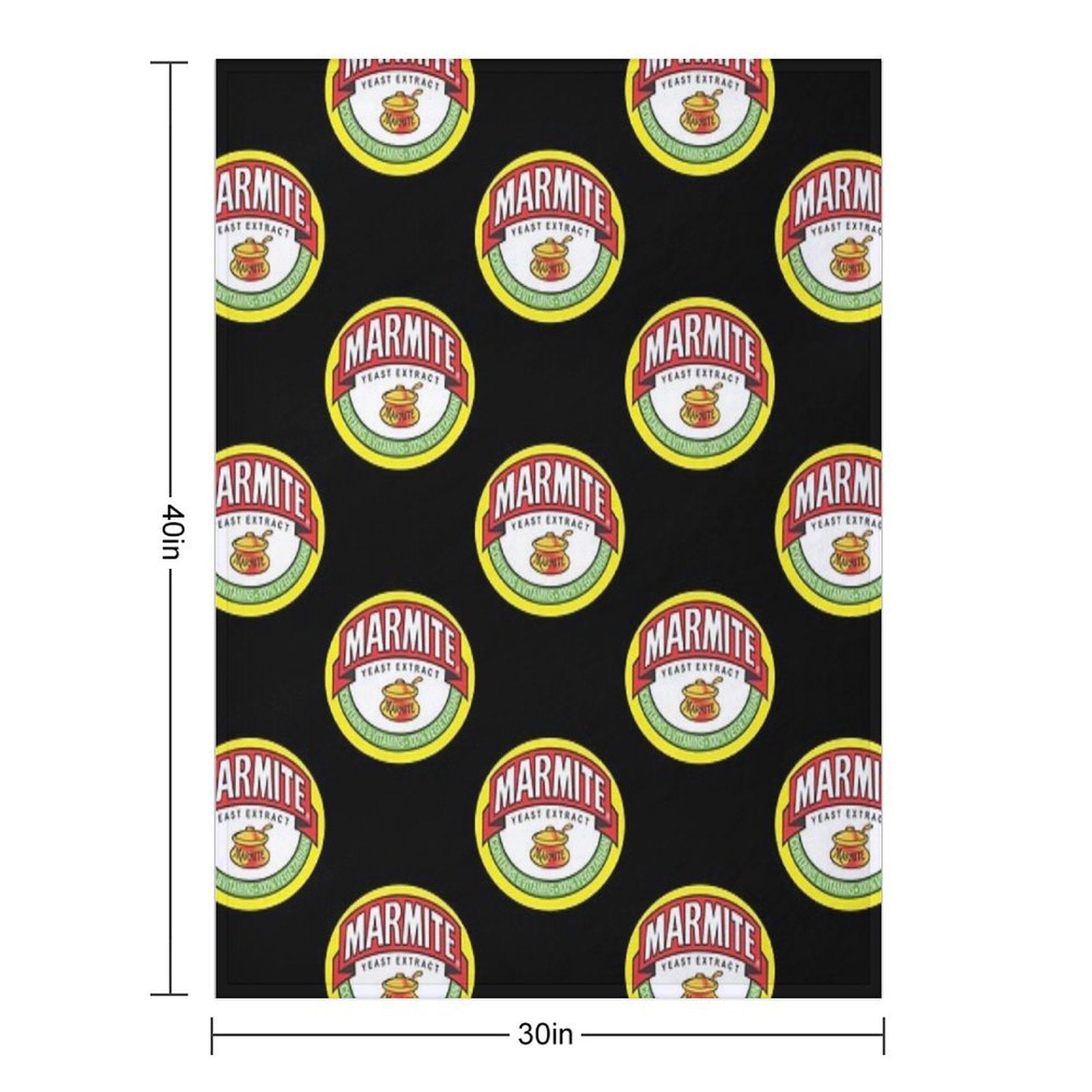 Marmite Logos Multi-functional Throw Blanket