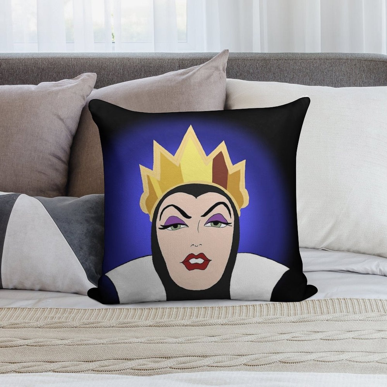 Witch Soft Fade-Resistant Throw Pillow