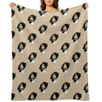 Chop in Space Eco-conscious Throw Blanket
