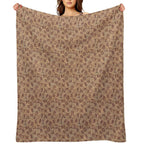 Cattle Brands Anti-pilling Throw Blanket