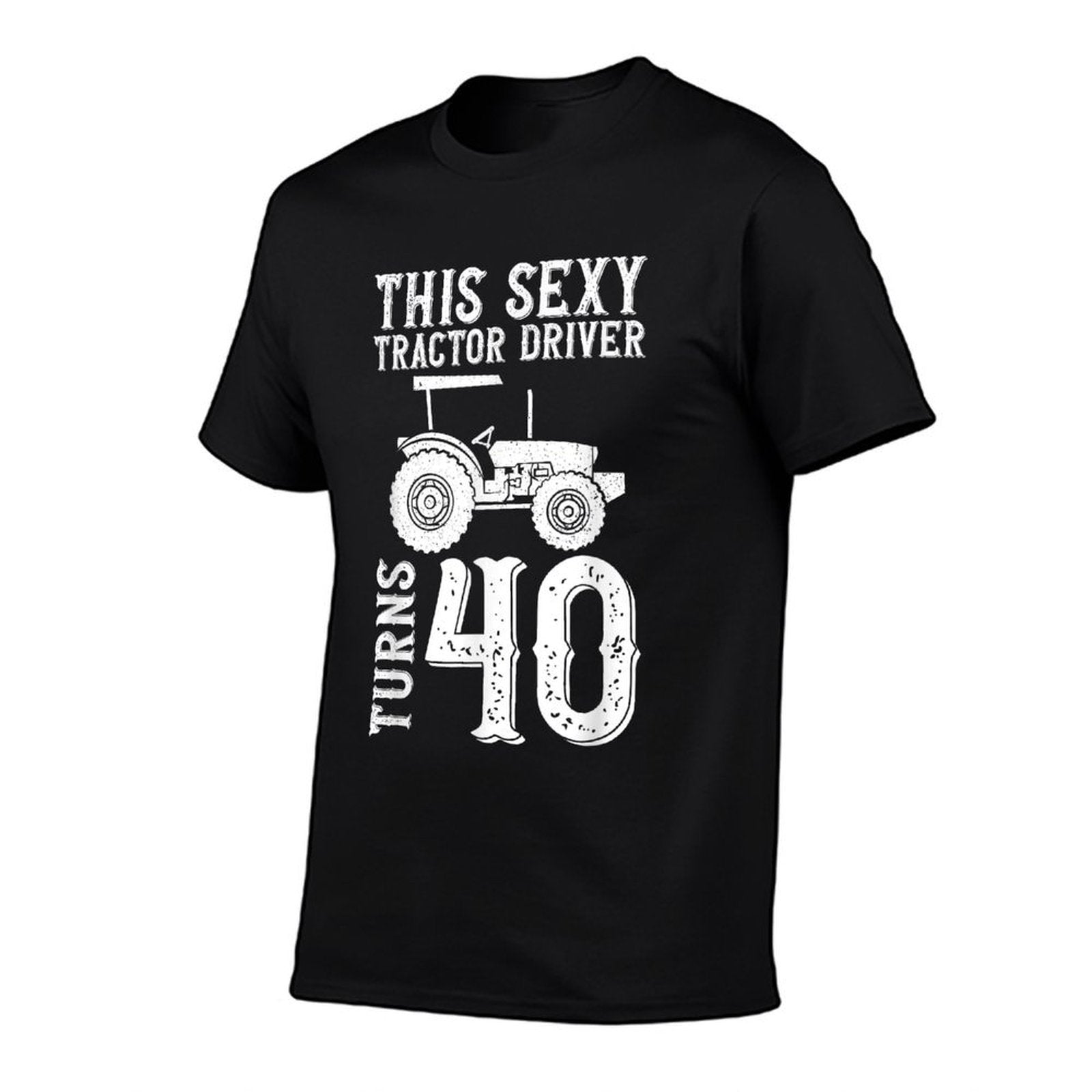 This Sexy Tractor Driver Turns 40 - 40th Birthday Tractor  Lightweight T-Shirt