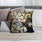 Marc Bolan Soft Short Plush Fabric Throw Pillow