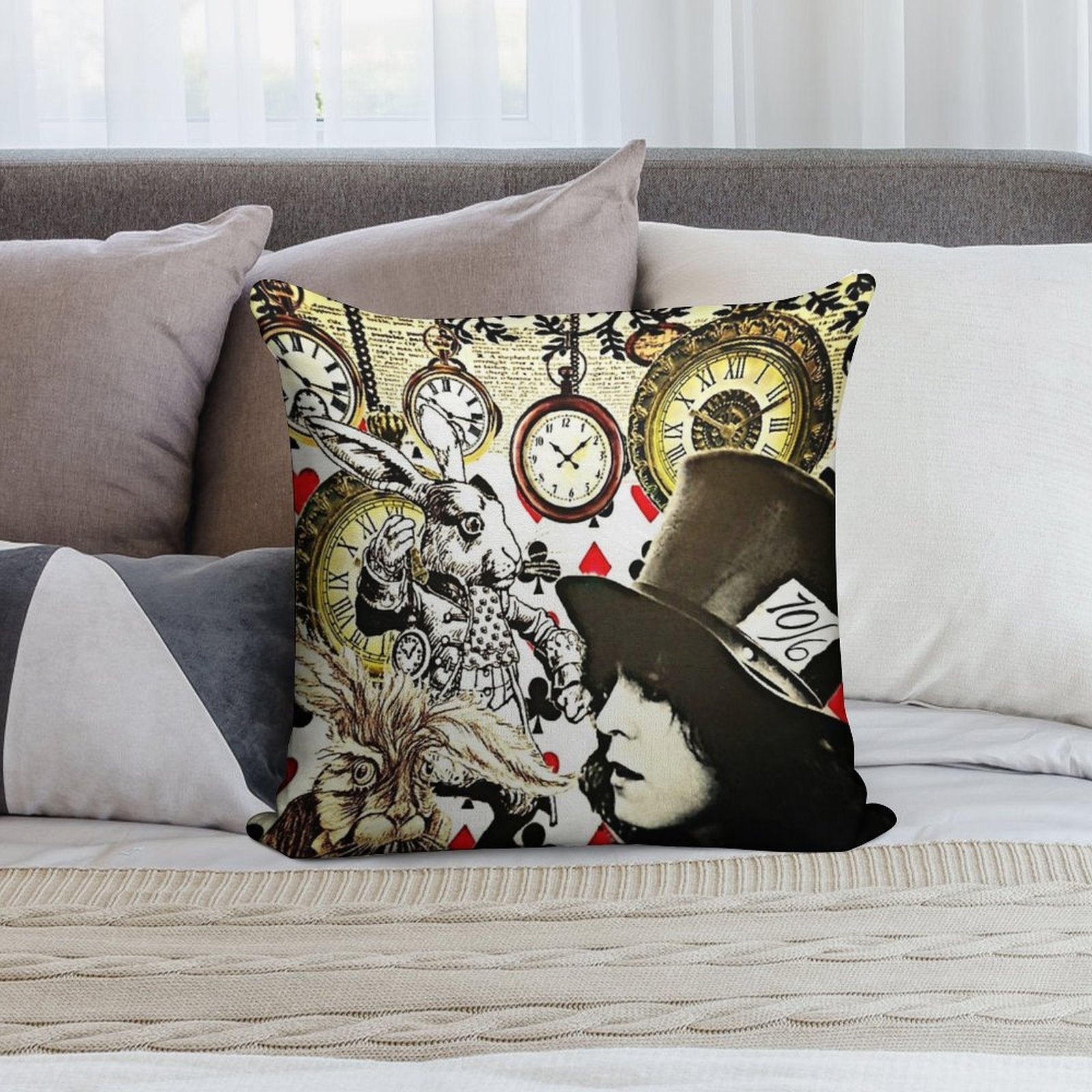 Marc Bolan Soft Short Plush Fabric Throw Pillow