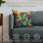 Flower Power Soft Warmth Comfort Throw Pillow