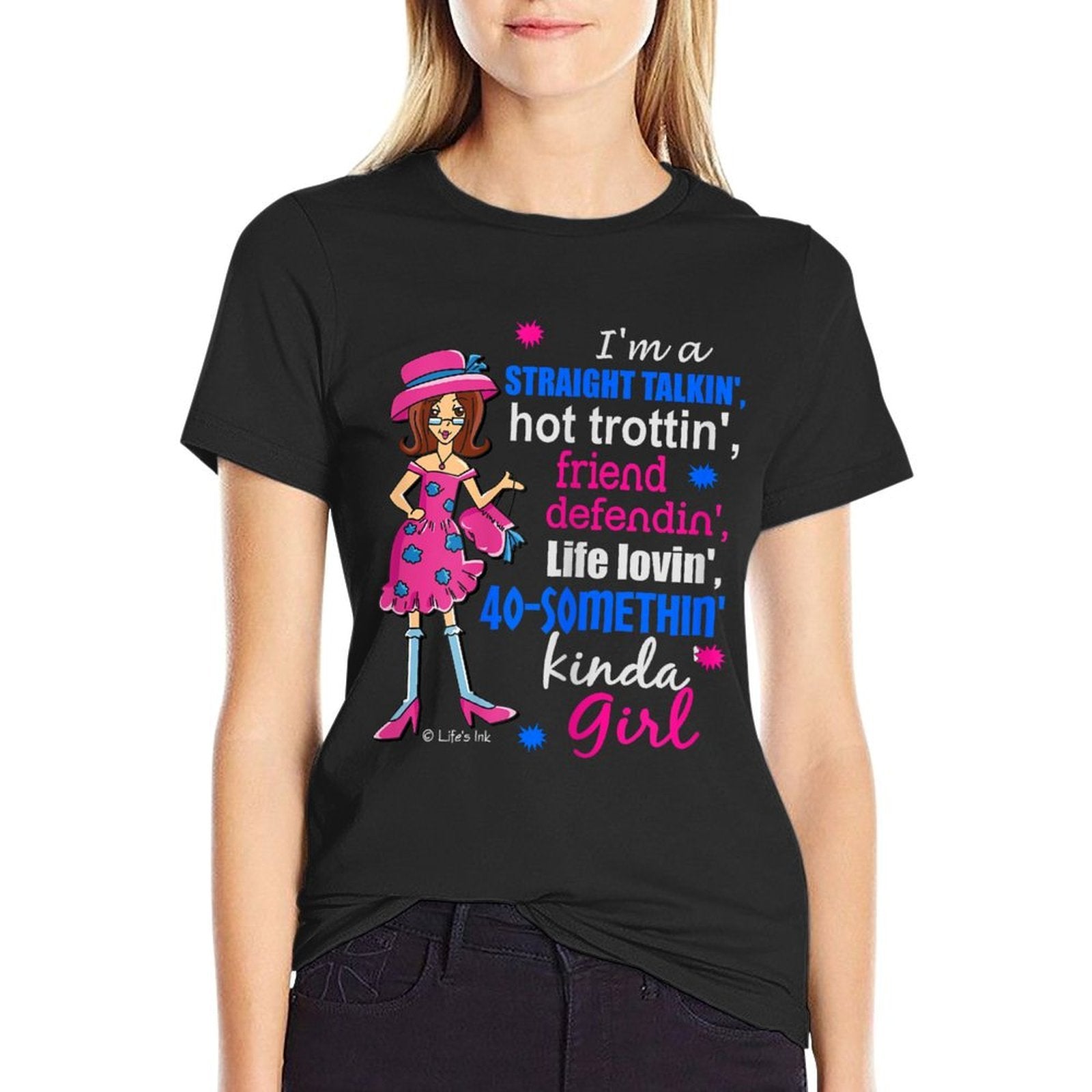 Funny 40th Birthday for Women in 40's  Relaxed-fit T-Shirt