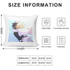 Owari No Seraph MikaYuu Kiss Soft Durable Construction Throw Pillow