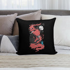 Death of The Fire Demon Soft Decorative Cover Throw Pillow