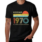50 Year Old Gifts Vintage 1970 Limited Edition 50th Birthday  Relaxed-fit T-Shirt