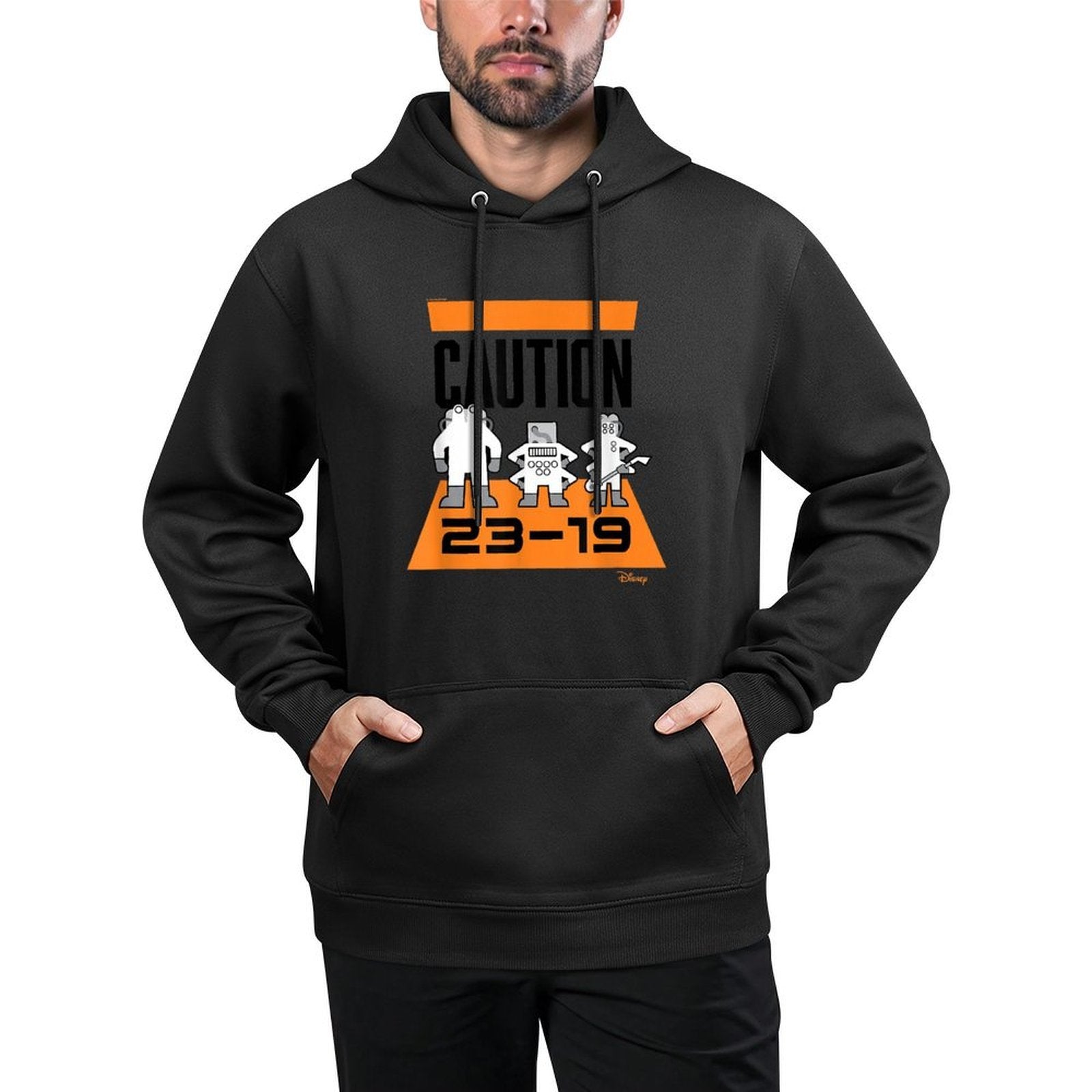 Monsters Inc - Caution 2319 All-Day Comfort Hoodie