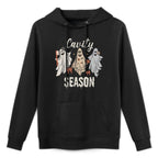 Cavity Season Halloween Funny Dental Ghosts And Toothbrush Cotton-Polyester Blend Hoodie