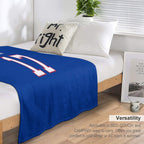 Josh Allen Buffalo Bills Jersey Number Premium Throw Blanket