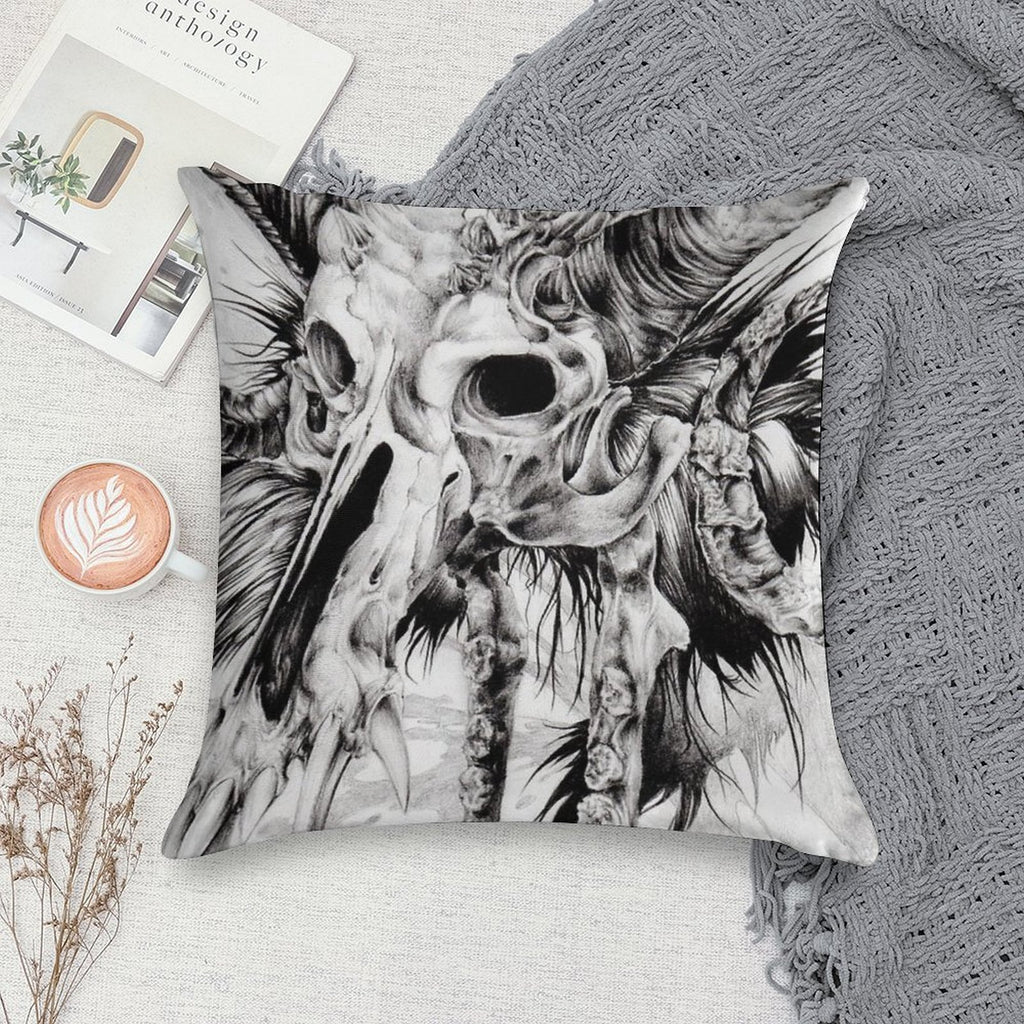 Capricorn Soft Luxury Feel Throw Pillow