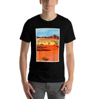 Desert Wasteland Landscape  Slim-fit Cut T-Shirt