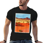 Desert Wasteland Landscape  Slim-fit Cut T-Shirt