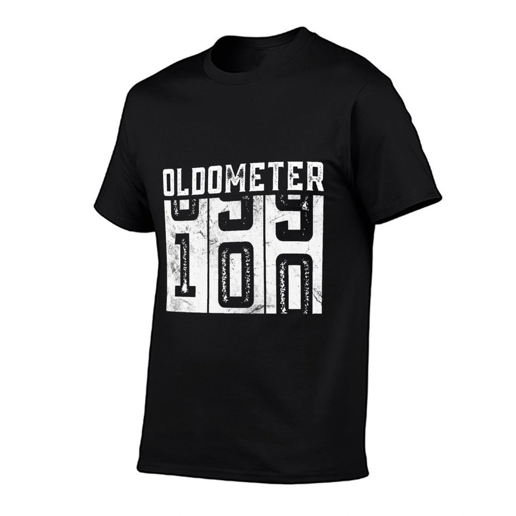 100 Year Old 100th Birthday Gifts Vintage Oldometer 99-100  Polyester Blend T-Shirt