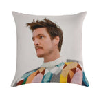 Pedro Pascal Soft Ultra-Soft Texture Throw Pillow