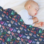 NUDIBRANCH Versatility Throw Blanket