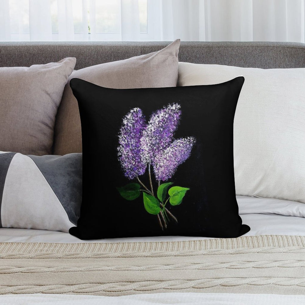 Lilac Soft Warmth Comfort Throw Pillow